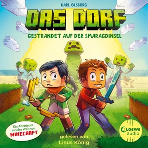 Gestrandet auf der Smaragdinsel / Gefahr im Nether Hörbuch